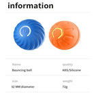 SmartBall™ 360 - Bola Interativa Inteligente com Sensor de Obstáculos e Carregamento USB