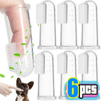 SoftTouch™ Pet - Dedeira de Silicone Premium para Limpeza Bucal e Controle de Tártaro