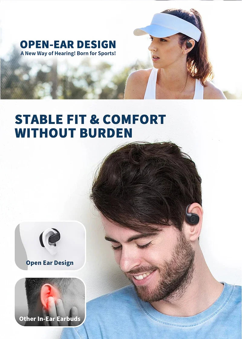 AirFlow™ Max Bluetooth 6.0 - O Fone que Você Esquece que Está Usando.