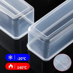 ClearBox™ - Organizador Slim para Geladeira e Despensa (Kit 4 Peças)
