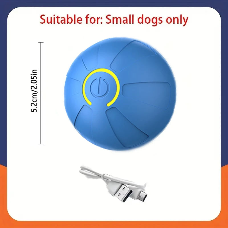 SmartBall™ 360 - Bola Interativa Inteligente com Sensor de Obstáculos e Carregamento USB