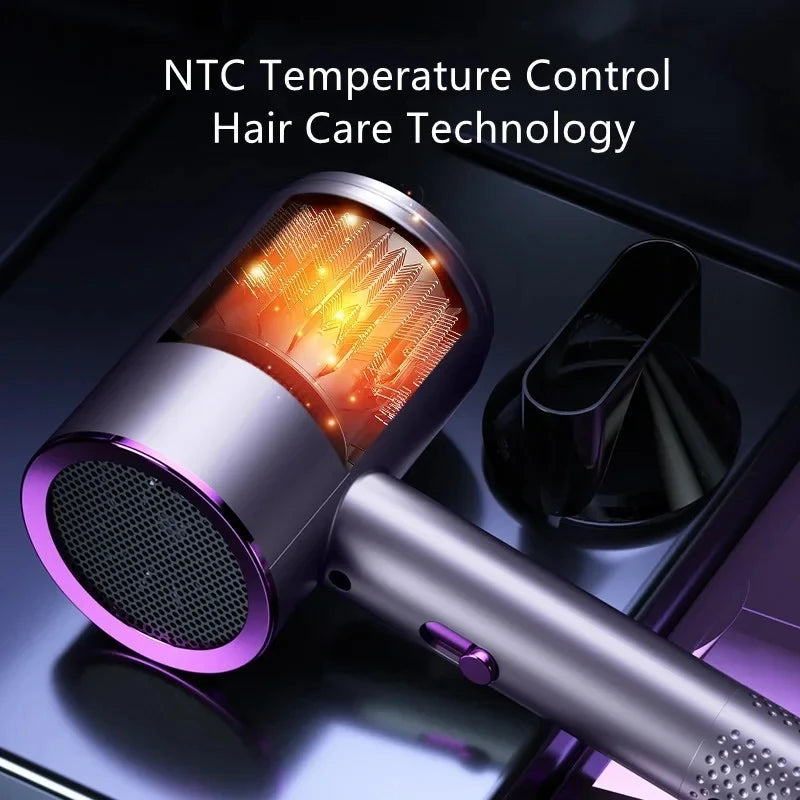 IonicPro™ 2000 - Secador Profissional Ultraleve com Proteção Térmica e Tecnologia Anti-Frizz