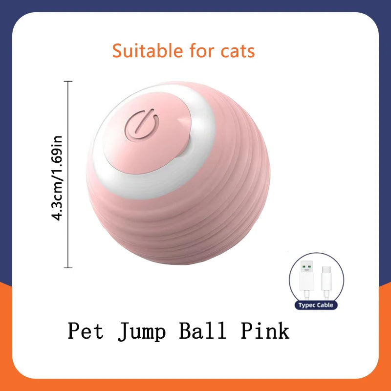 SmartBall™ 360 - Bola Interativa Inteligente com Sensor de Obstáculos e Carregamento USB