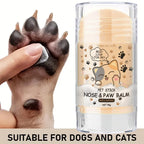 PawRelief™ - Bálsamo Hidratante e Regenerador para Patas e Nariz de Cães e Gatos (45g)