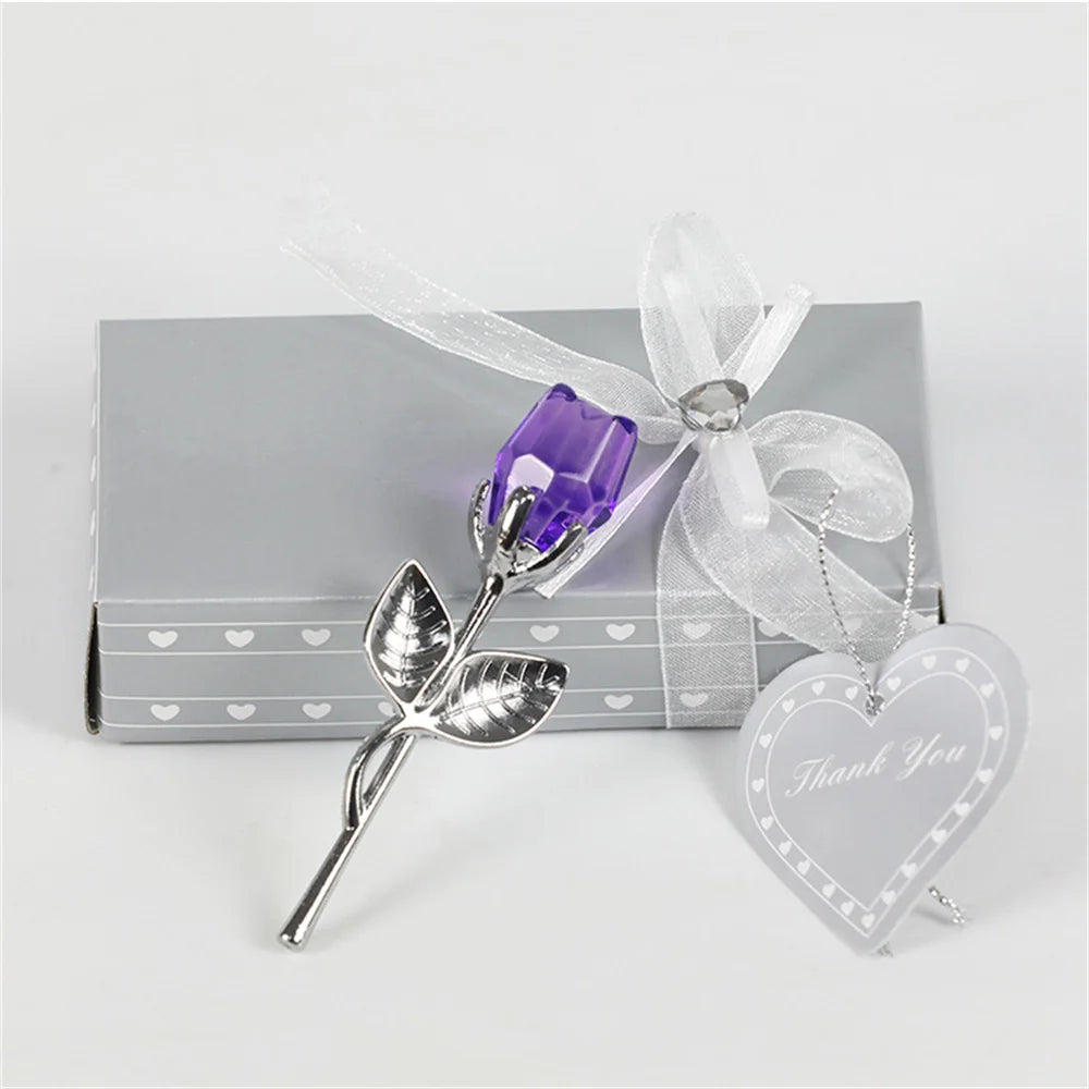 EternalCrystal™ - Rosa de Cristal com Caixa de Luxo para Presente e Decoração