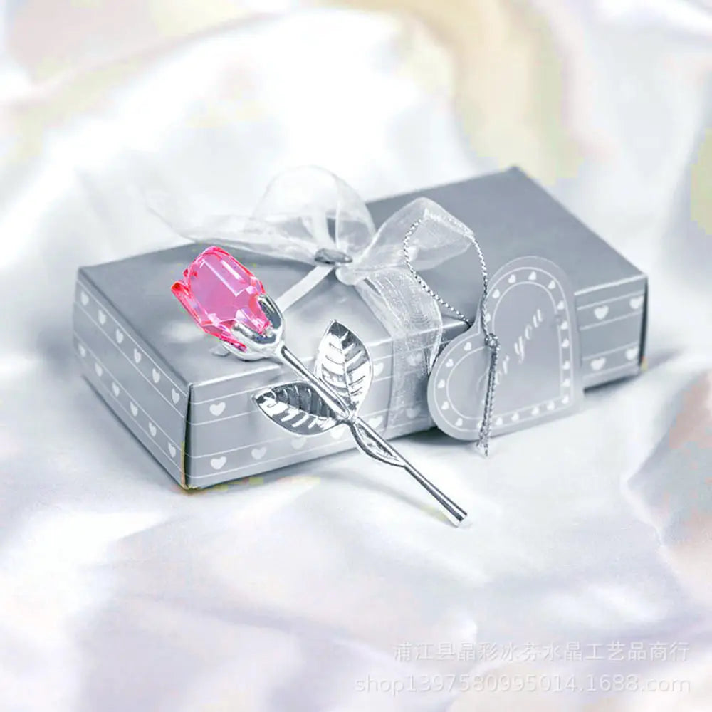 EternalCrystal™ - Rosa de Cristal com Caixa de Luxo para Presente e Decoração