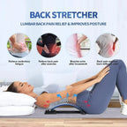 LumbarRelief™ - Alongador e Corretor Lombar Multinível com Pontos de Acupressão