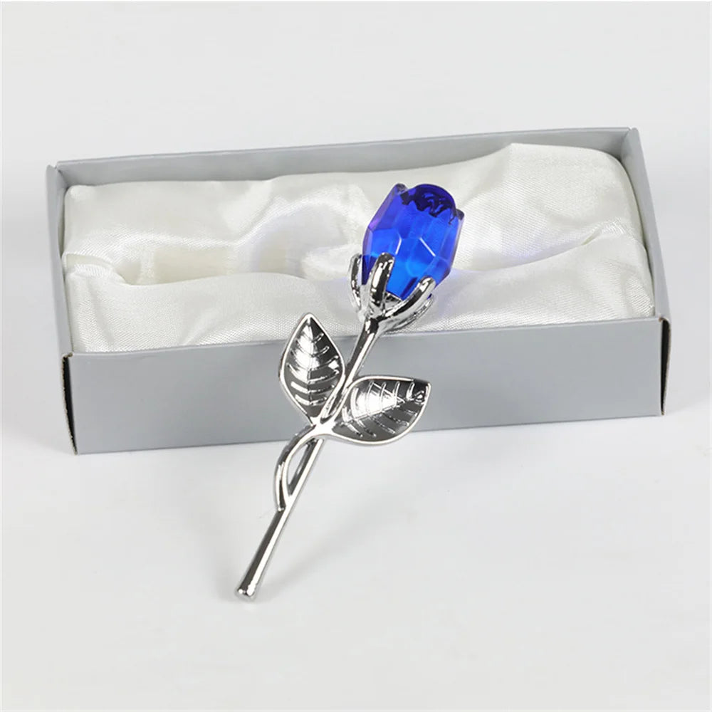 EternalCrystal™ - Rosa de Cristal com Caixa de Luxo para Presente e Decoração