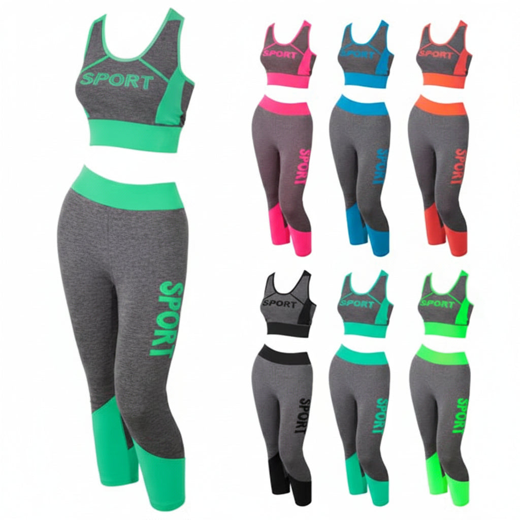 Roupas p/ Academia 2pçs Tamanho Unico Cores Sortidas